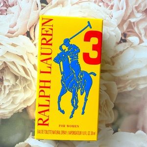 Ralph Lauren Big Pony 3 perfume, new in box